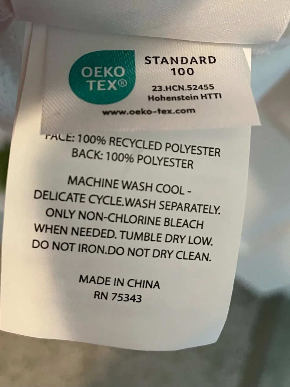 On tag soft white